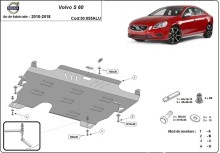Aluminiowa płyta pod silnik Volvo S60 (2010-2018)