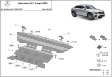 Stalowa płyta pod silnik Mercedes GLC Coupe X253 (2015-2022)