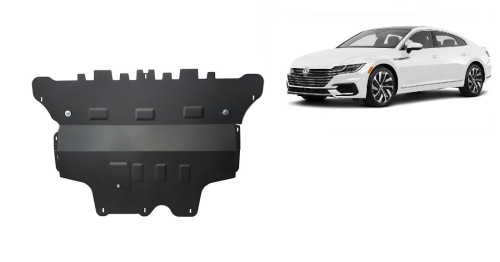 Stalowa płyta pod silnik VW Arteon - automatyczna skrzynia biegów (2017-2026)