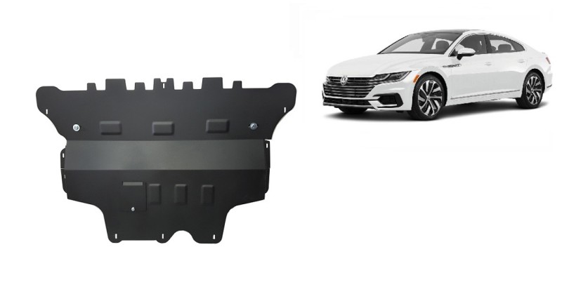 Stalowa płyta pod silnik VW Arteon - automatyczna skrzynia biegów (2017-2026)