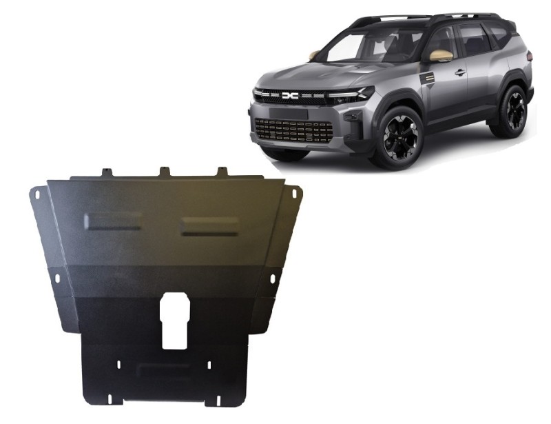 Stalowa płyta pod silnik Dacia Bigster 4x2 (2025-2026)