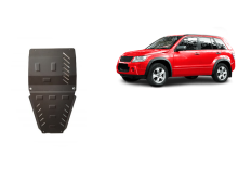 Stalowa płyta pod skrzynię biegów i reduktor Suzuki Grand Vitara 2 (2005-2019)
