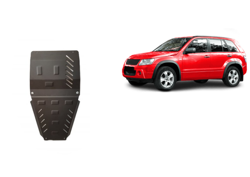 Stalowa płyta pod skrzynię biegów i reduktor Suzuki Grand Vitara 2 (2005-2019)