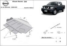 Aluminiowa płyta pod silnik Nissan Navara (2005-2015)