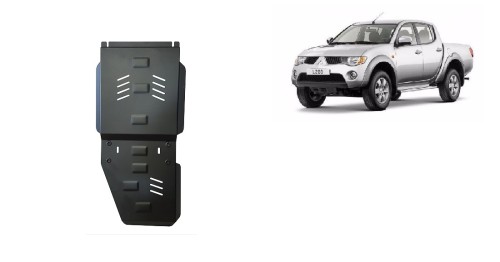 Stalowa płyta pod skrzynię biegów Mitsubishi L 200 (2005-2015)