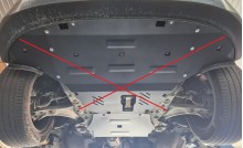 Stalowa płyta pod katalizator Kia sportage (2021-2026)