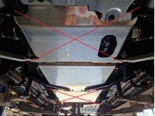 Aluminiowa płyta pod skrzynię biegów Ford Ranger Raptor (2023-2026)