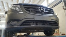 Stalowa płyta pod silnik Mercedes V-Class W447, 2.2 D, 4x4 (2014-2020)