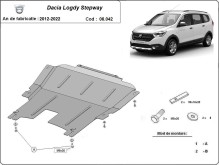 Stalowa płyta pod silnik Dacia Lodgy Stepway (2012-2026)