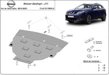 Aluminiowa płyta pod silnik Nissan Qashqai J11 (2013-2021)