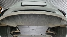 Stalowa płyta pod silnik elektrycznego przedniego Tesla Model 3 AWD (2017-2026)
