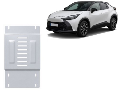 Aluminiowa płyta pod katalizator do Toyota C-HR (2023-2026)