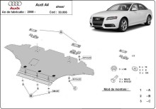 Stalowa płyta pod silnik Audi A4 B8 All Road, diesel (2008-2014)
