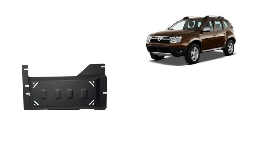Stalowa płyta pod DPF Dacia Duster (2010-2013)