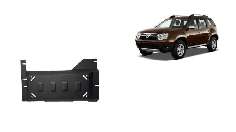 Stalowa płyta pod DPF Dacia Duster (2010-2013)