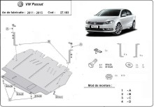 Stalowa płyta pod silnik VW Passat B7 (2011-2015)