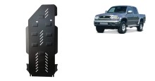 Stalowa płyta pod skrzynię biegów i reduktor Toyota Hilux (2000-2004)