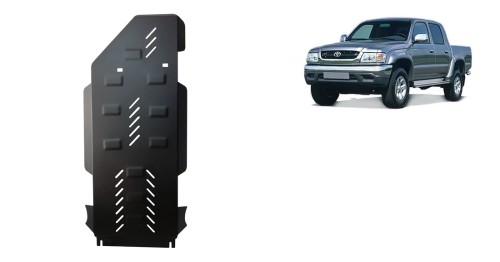 Stalowa płyta pod skrzynię biegów i reduktor Toyota Hilux (2000-2004)