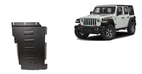 Stalowa płyta pod skrzynię biegów Jeep Wrangler - JL (2017-2026)