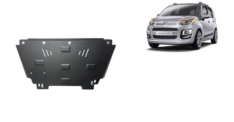 Stalowa płyta pod silnik Citroen C3 Picasso (2009-2017)