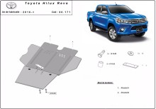 Stalowa płyta pod skrzynię biegów Toyota Hilux Revo (2016-2026)