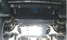 Stalowa płyta pod skrzynię biegów Mitsubishi Pajero 4 (V80, V90) (2007-2021)