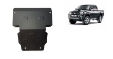 Stalowa płyta pod silnik Mitsubishi L200 (1998-2007)