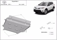 Stalowa płyta pod silnik Toyota RAV 4 (2013-2018)