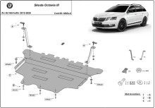 Aluminiowa płyta pod silnik Skoda Octavia 3 (2012-2020)