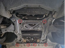 Aluminiowa płyta pod silnik Volkswagen ID.3 (2019-2026)