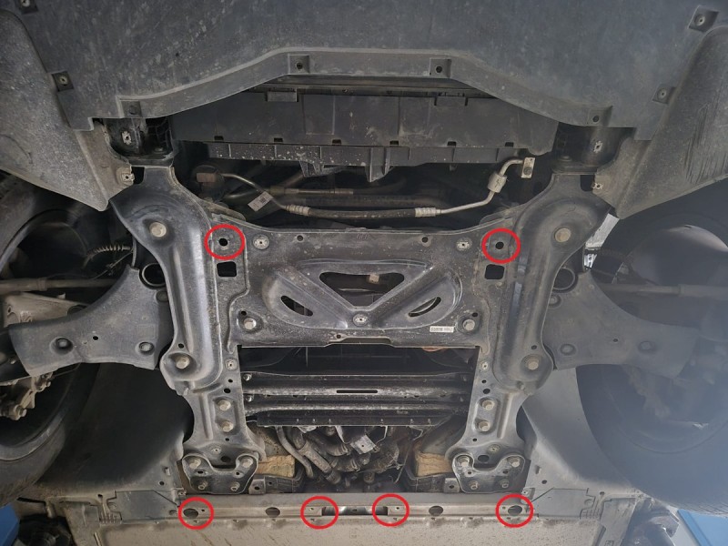 Aluminiowa płyta pod silnik Volkswagen ID.3 (2019-2026)