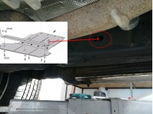Stalowa płyta pod skrzynię biegów i reduktor Volkswagen Amarok (2010-2022)