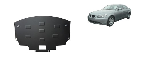 Stalowa płyta pod silnik BMW Seria 5 E60/E61 standardowy przedni zderzak (2003-2010)