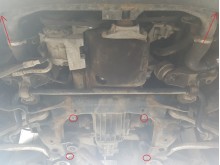 Stalowa płyta pod automatyczną skrzynię biegów VW Passat B5, B5.5 (1997-2005)