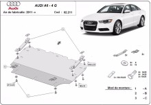 Stalowa płyta pod silnik Audi A6 (2011-2018)