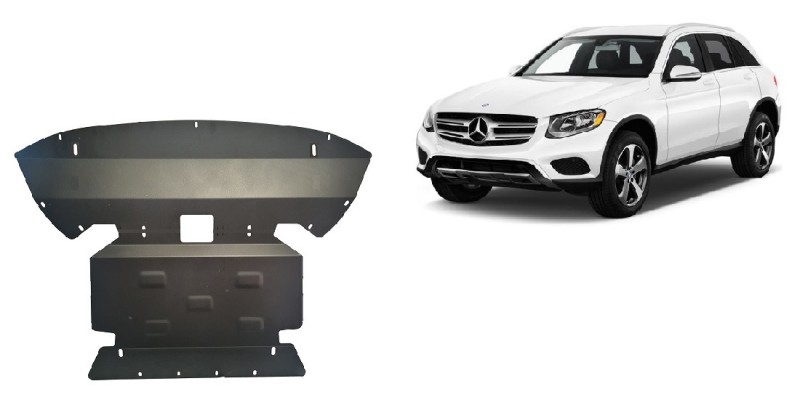 Stalowa płyta pod silnik Mercedes GLC X253 (2015-2022)