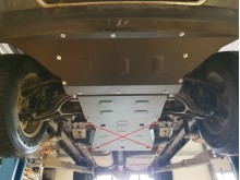 Stalowa płyta pod silnik Jeep Grand Cherokee (2004-2010)