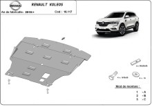 Stalowa płyta pod silnik Renault Koleos (2016-2025)