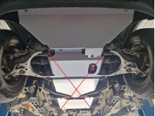 Aluminiowa płyta pod chłodnicę Ford Ranger (2023-2026)