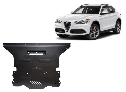 Stalowa płyta pod silnik Alfa Romeo Stelvio (2016-2026)