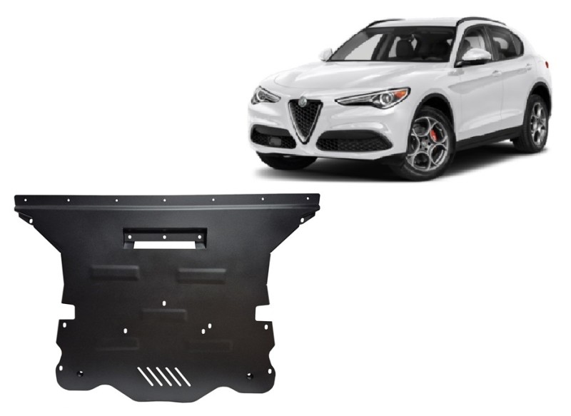 Stalowa płyta pod silnik Alfa Romeo Stelvio (2016-2026)