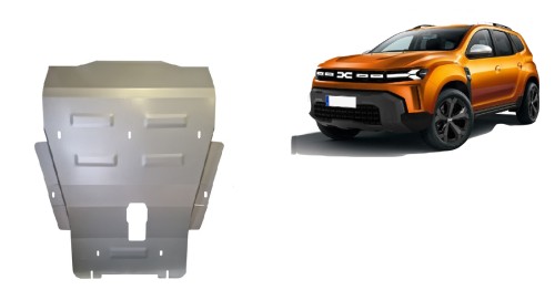 Stalowa płyta pod silnik Dacia Duster - 4x4 (2024-2026)