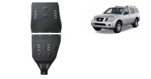 Stalowa płyta pod skrzynię biegów i reduktor Nissan Pathfinder (2005-2015)