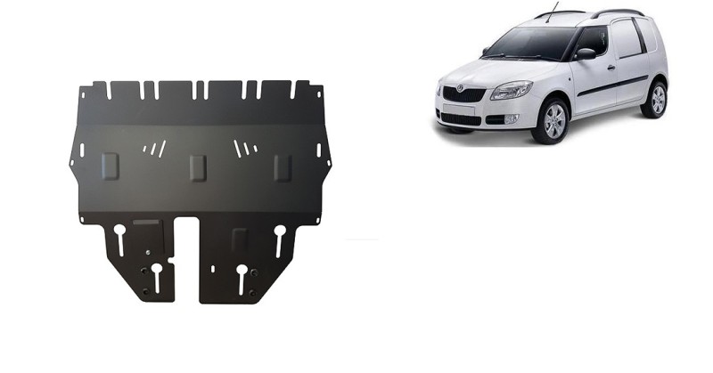 Stalowa płyta pod silnik Skoda Praktik (2006-2015)