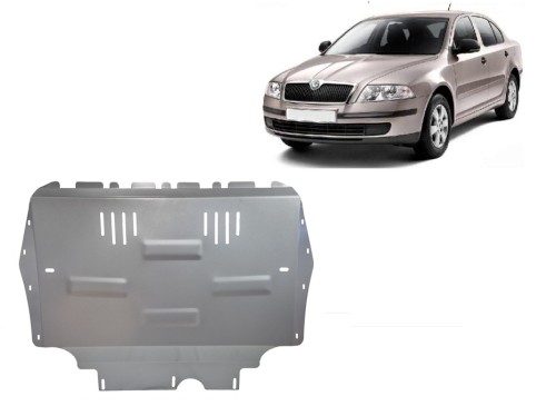 Aluminiowa płyta pod silnik Skoda Octavia 2 (2009-2012)