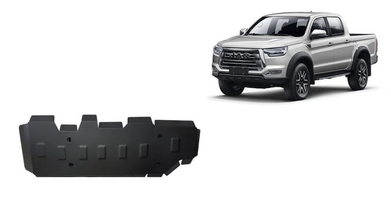 Stalowa płyta pod zbiornik paliwa Jac T8 (2018-2026)