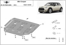 Stalowa płyta pod silnik Mini Cooper (2014-2024)