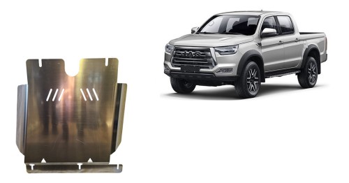 Aluminiowa płyta pod skrzynię biegów Jac T8 (2018-2026)