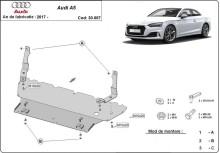 Stalowa płyta pod silnik Audi A5 (2017-2026)