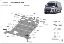 Stalowa płyta pod silnik Iveco eSuperJolly (2025-2026)